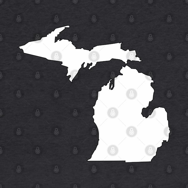 Michigan in White by somekindofguru